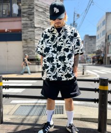 画像14: APPLEBUM(アップルバム) / ”Leaf Motif” Oversize Aloha Shirt (14)