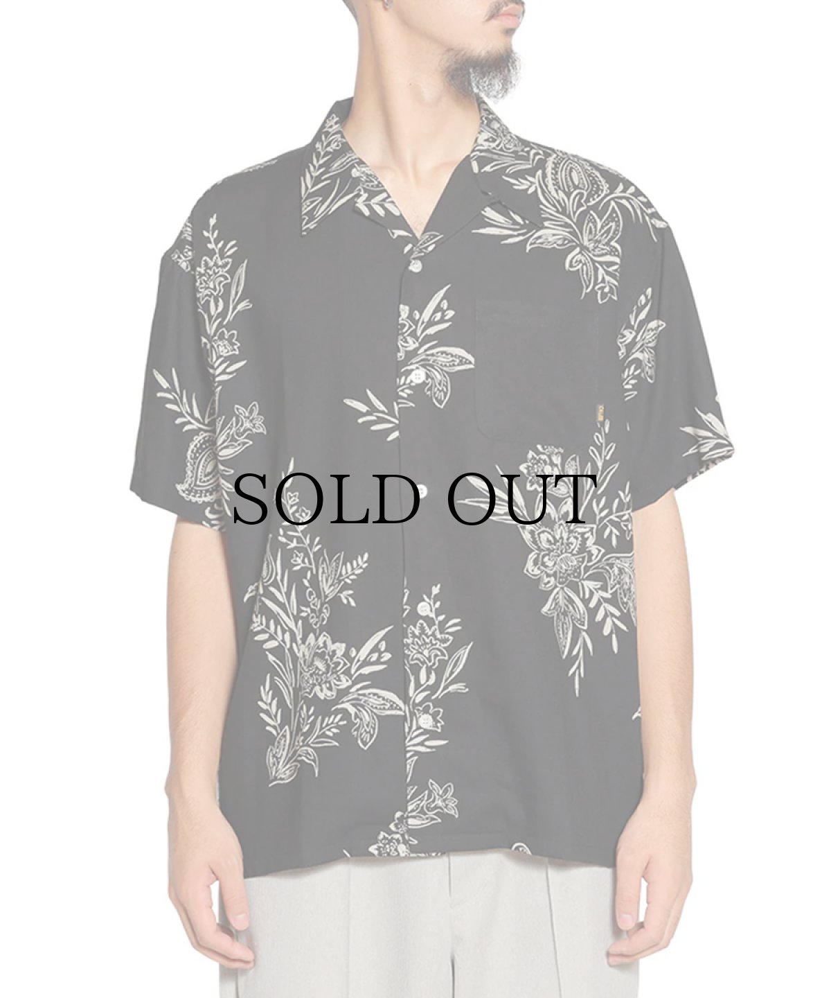 画像8: CALEE(キャリー) / FLOWER PATTERN SH (8)