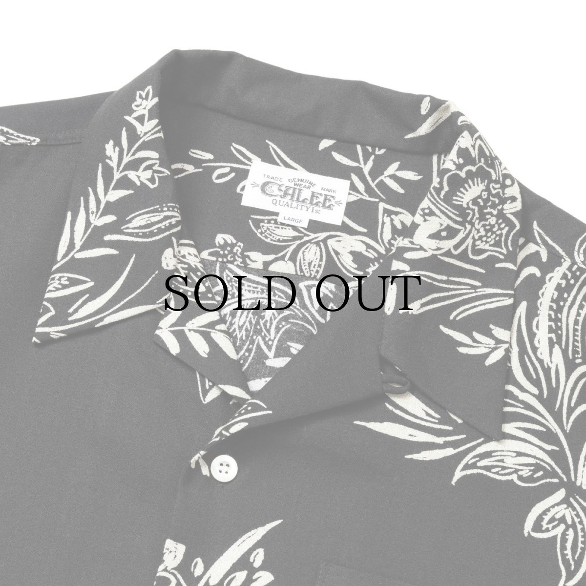 画像4: CALEE(キャリー) / FLOWER PATTERN SH (4)