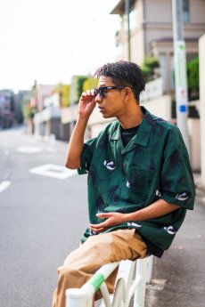 画像18: HAIGHT / KB CATS OPEN COLLAR SHIRT (18)