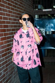 画像19: HAIGHT / KB CATS OPEN COLLAR SHIRT (19)