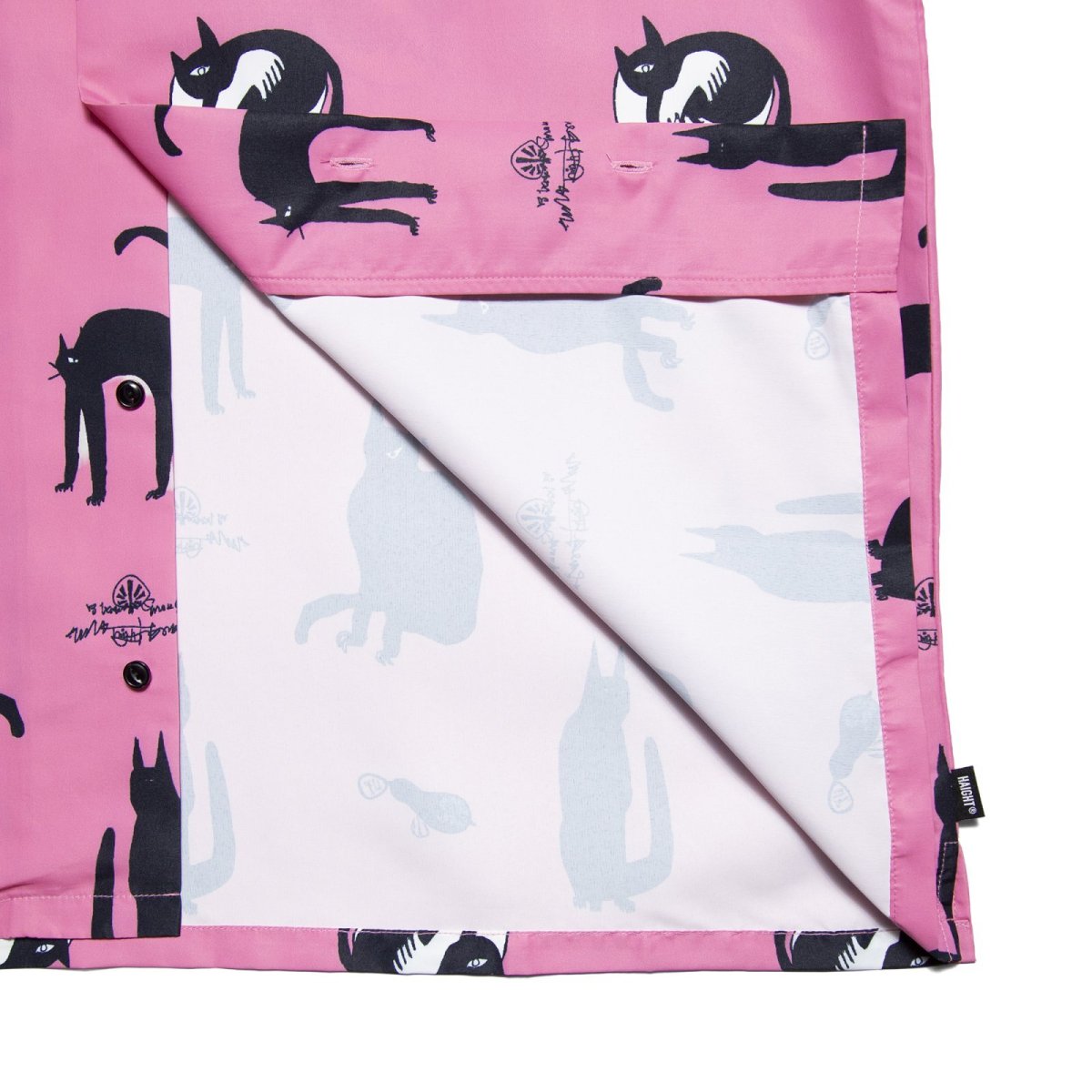 画像16: HAIGHT / KB CATS OPEN COLLAR SHIRT (16)