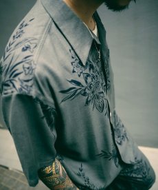画像10: CALEE(キャリー) / FLOWER PATTERN SH (10)
