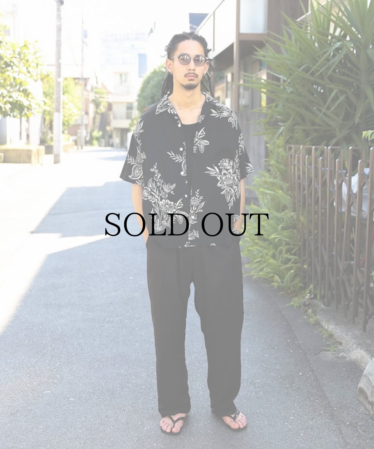 画像11: CALEE(キャリー) / FLOWER PATTERN SH (11)