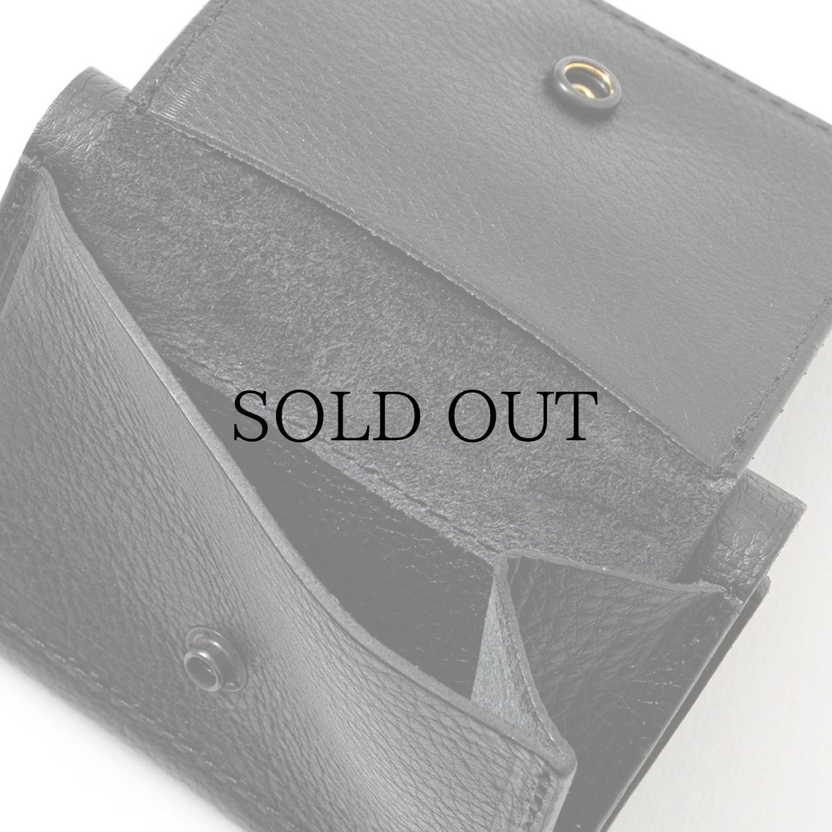 画像7: CALEE(キャリー) / PLANE LEATHER MULTI WALLET ＜STUDS CHARM＞ (7)