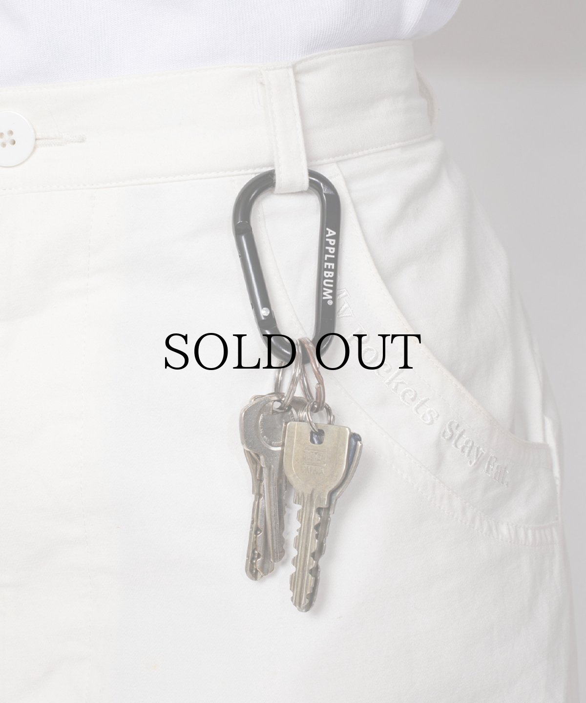 画像3: APPLEBUM(アップルバム) / Logo Carabiner (3)
