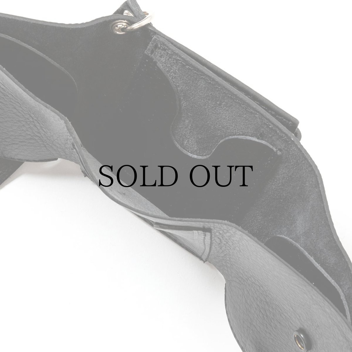 画像6: CALEE(キャリー) / PLANE LEATHER MULTI WALLET ＜STUDS CHARM＞ (6)