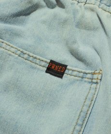 画像8: PWNED(パウンド) / "P" LOGO DENIM PAINTER EASY HALF PANTS (8)