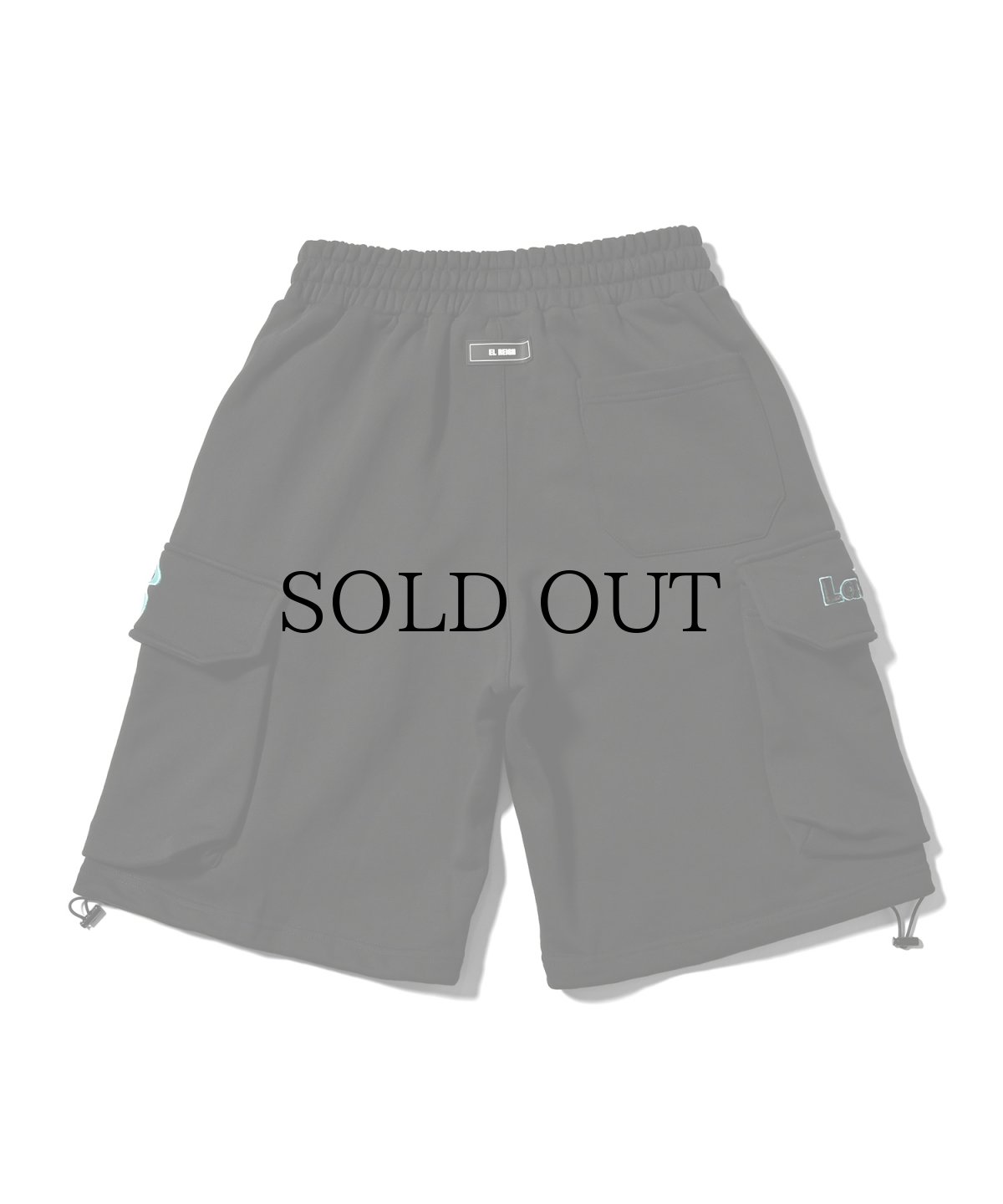 画像2: EL REIGN(エルレイン)  / LFYT × EL REIGN "STORM" WIDE SWEAT CARGO SHORTS (2)