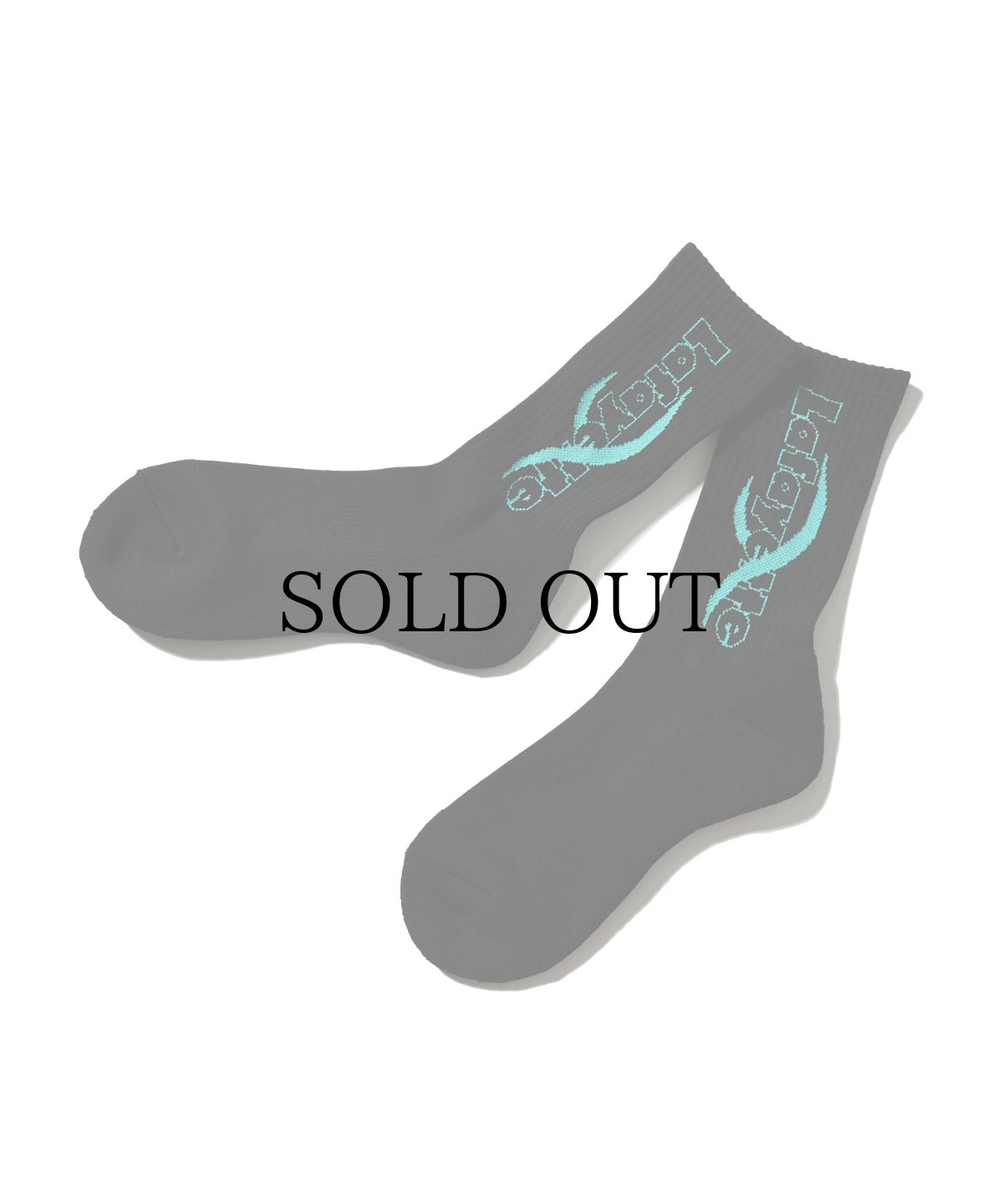 画像2: EL REIGN(エルレイン) / LFYT × EL REIGN "STORM" LOGO SOCKS (2)