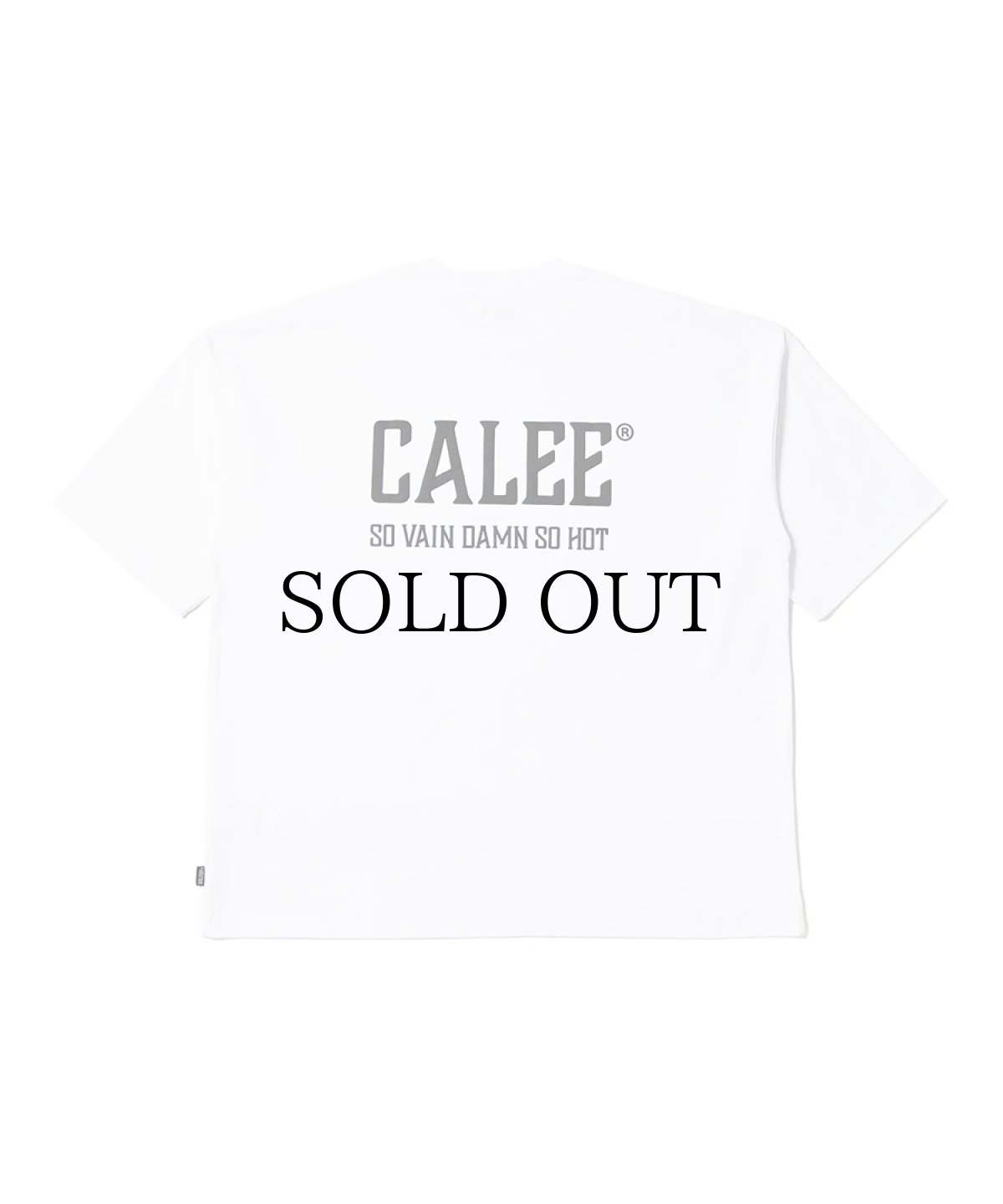 画像4: CALEE(キャリー) / × SHELTECH®︎ CALEE NATIONAL LOGO WIDE TEE (4)
