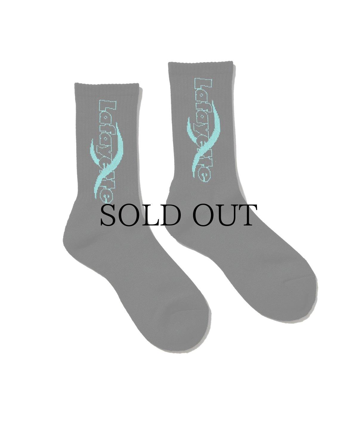 画像1: EL REIGN(エルレイン) / LFYT × EL REIGN "STORM" LOGO SOCKS (1)