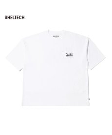 画像3: CALEE(キャリー) / × SHELTECH®︎ CALEE NATIONAL LOGO WIDE TEE (3)