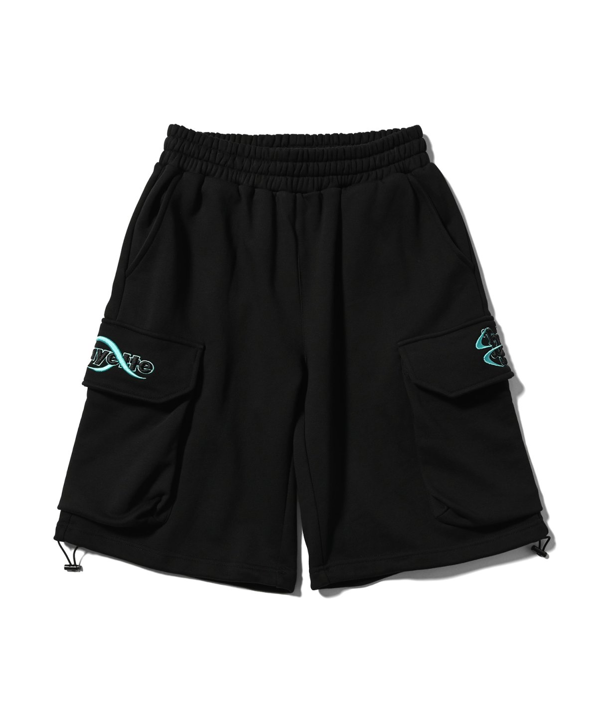 画像1: EL REIGN(エルレイン)  / LFYT × EL REIGN "STORM" WIDE SWEAT CARGO SHORTS (1)