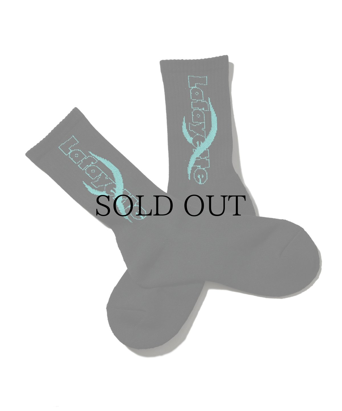 画像3: EL REIGN(エルレイン) / LFYT × EL REIGN "STORM" LOGO SOCKS (3)