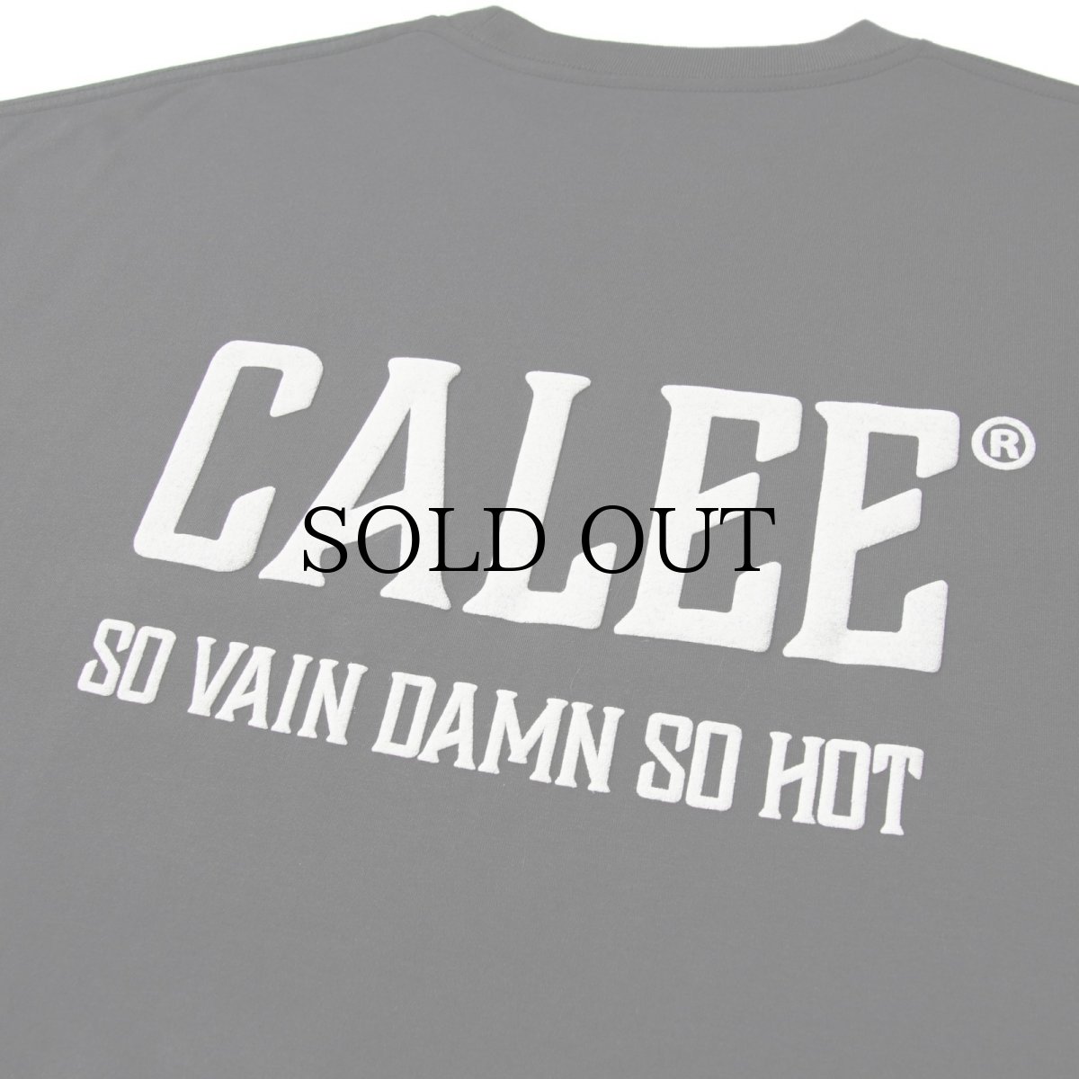 画像9: CALEE(キャリー) / × SHELTECH®︎ CALEE NATIONAL LOGO WIDE TEE (9)