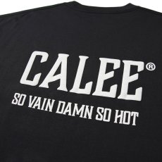 画像9: CALEE(キャリー) / × SHELTECH®︎ CALEE NATIONAL LOGO WIDE TEE (9)