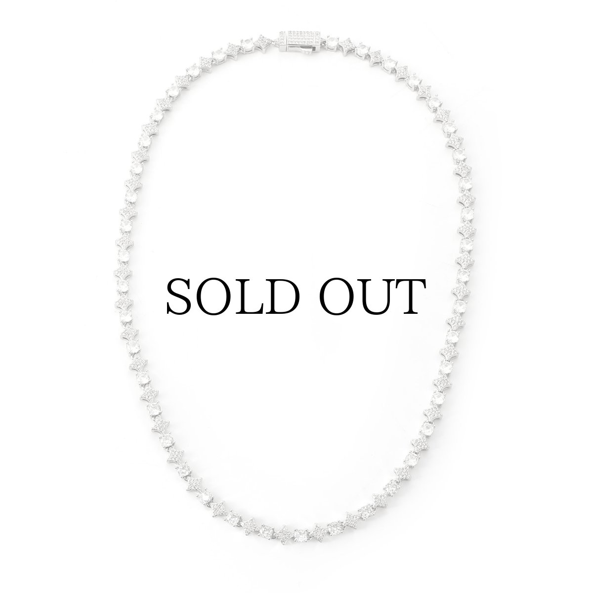 画像2: $ole only(ソールオンリー) / Starlink Tennis Necklace (2)