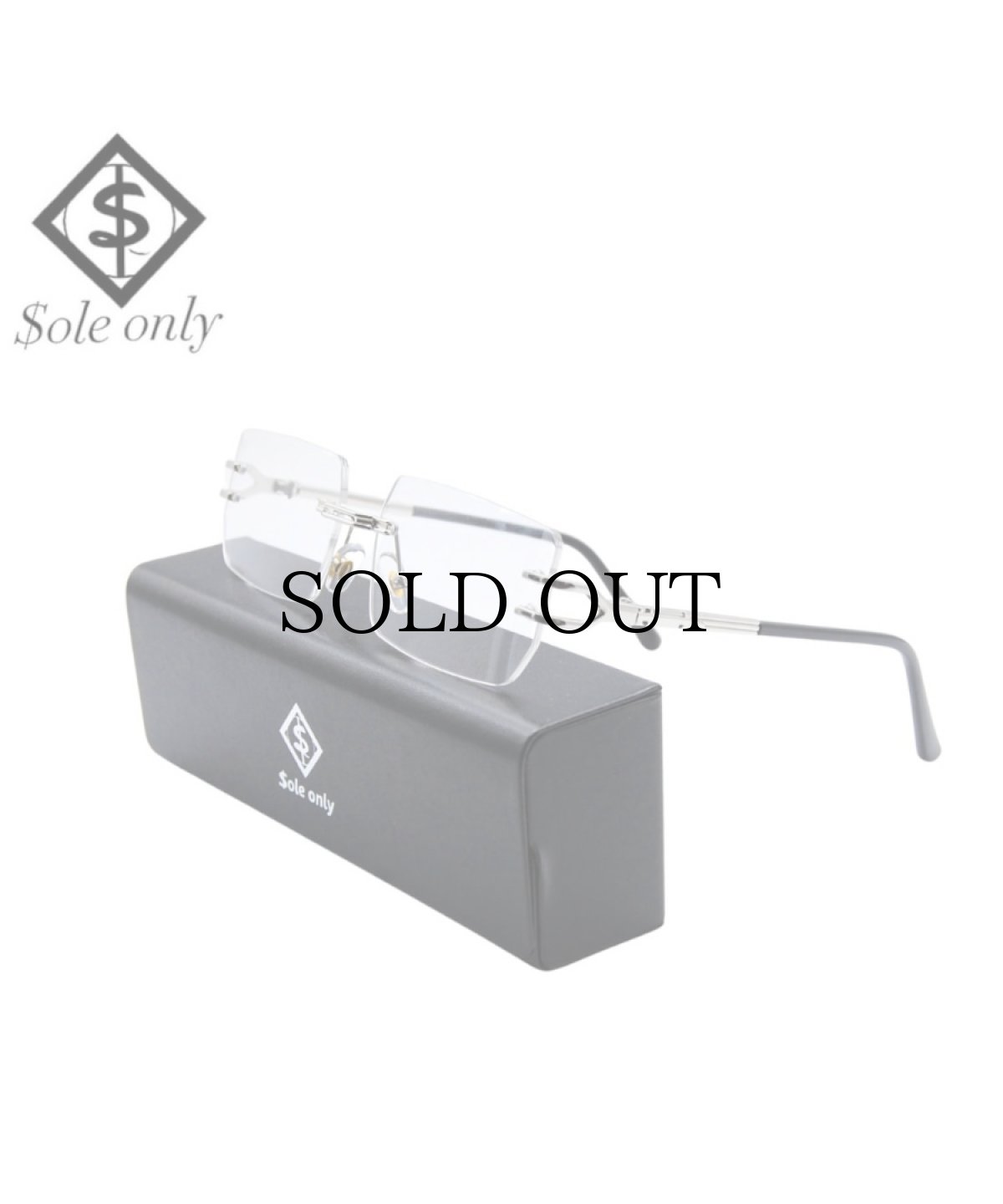 画像1: $ole only(ソールオンリー)  / Rimless Sunglasses Clear (1)