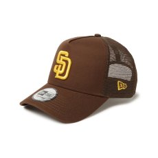 画像3: NEW ERA / 9FORTY A-Frame トラッカー MLB Side Patch サンディエゴ・パドレス (3)