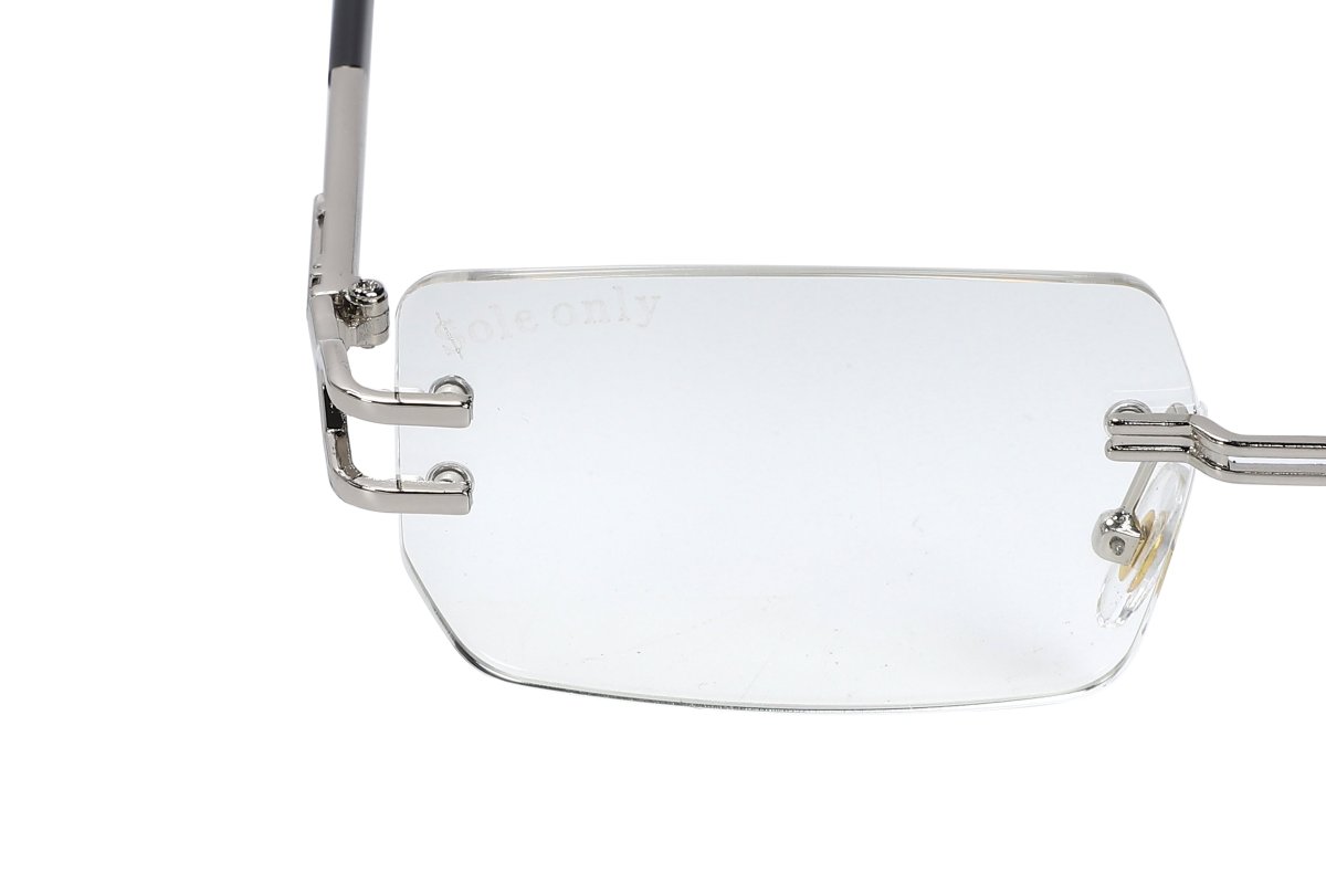 画像4: $ole only(ソールオンリー)  / Rimless Sunglasses Clear (4)