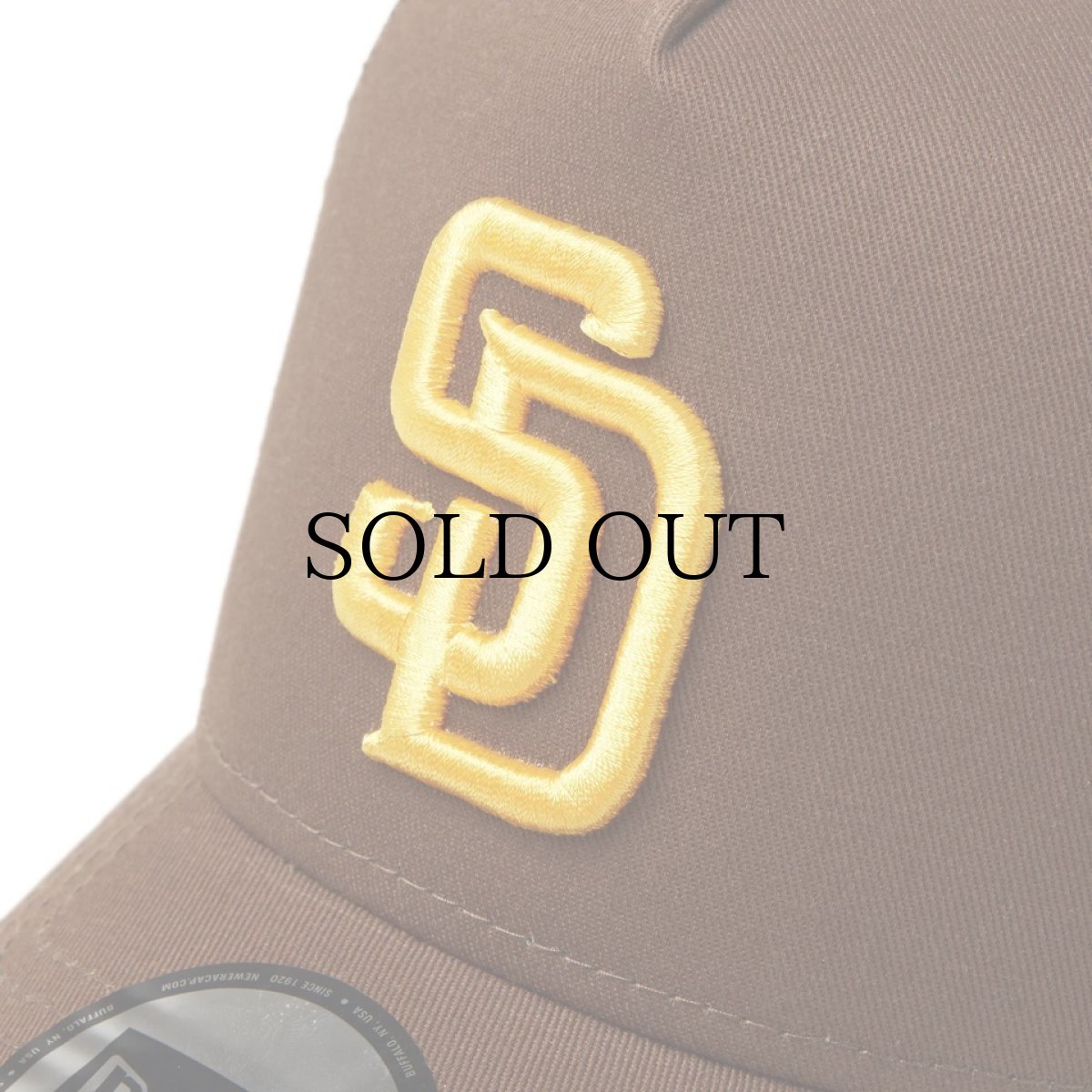 画像6: NEW ERA / 9FORTY A-Frame トラッカー MLB Side Patch サンディエゴ・パドレス (6)