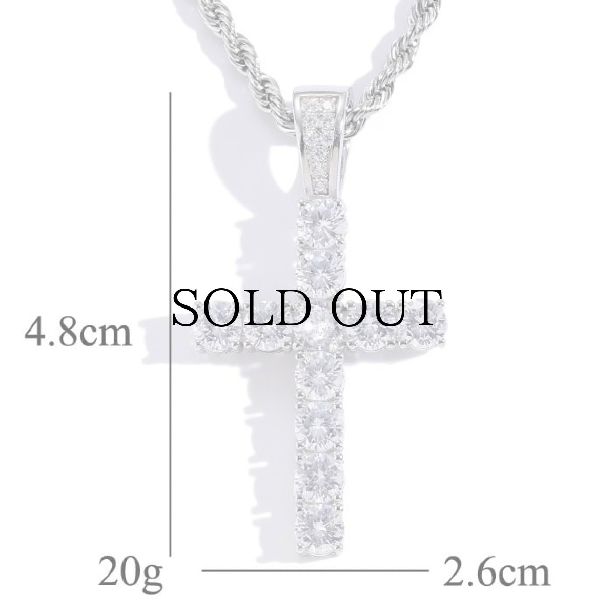 画像4: $ole only(ソールオンリー) / Cross pendant (4)