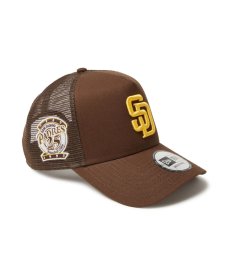 画像1: NEW ERA / 9FORTY A-Frame トラッカー MLB Side Patch サンディエゴ・パドレス (1)