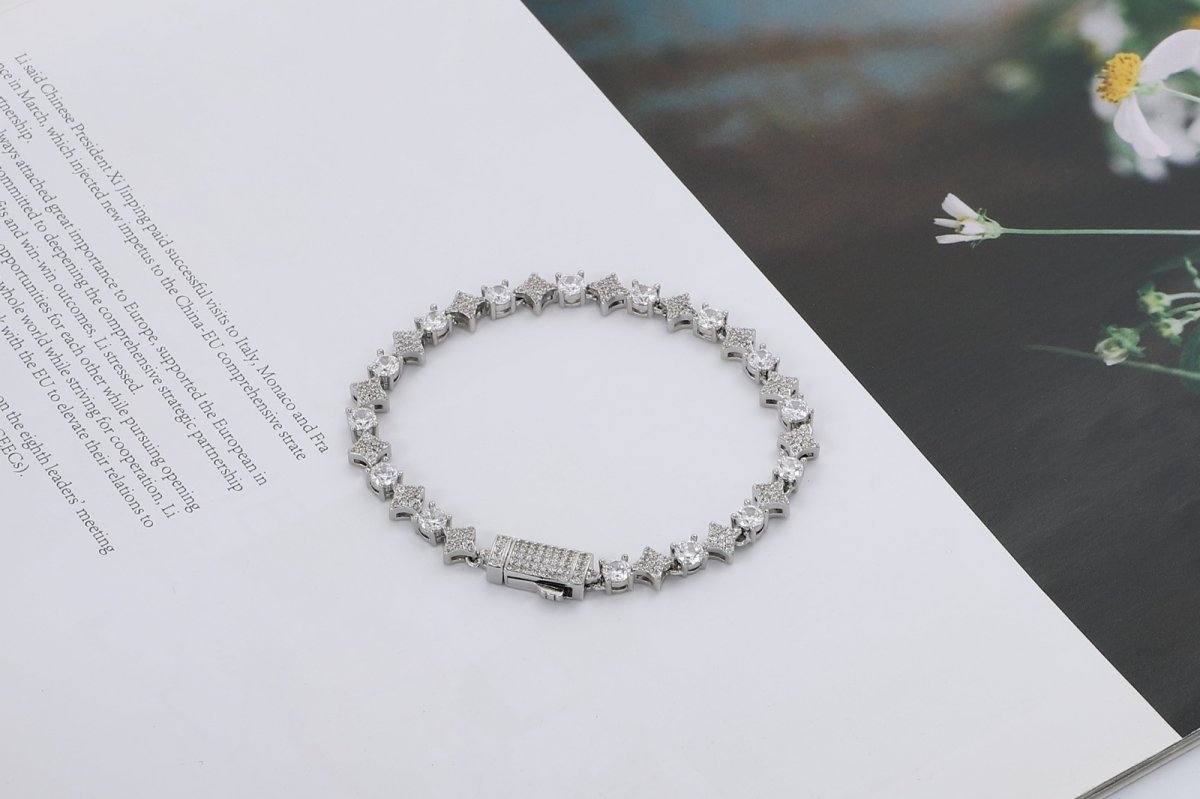 画像4: $ole only(ソールオンリー) / Starlink Tennis bracelet (4)