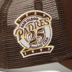 画像7: NEW ERA / 9FORTY A-Frame トラッカー MLB Side Patch サンディエゴ・パドレス (7)