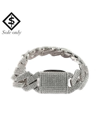 ole only(ソールオンリー)ブレスレット Cuban chain bracelet 14mm
