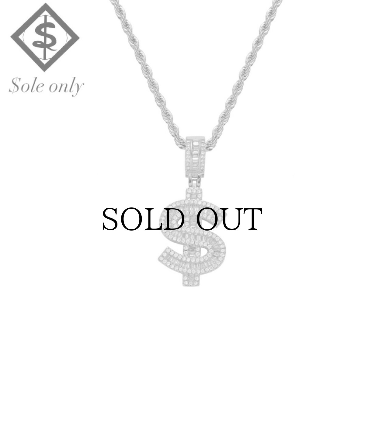 画像1: $ole only(ソールオンリー) / $ mark pendant head (1)