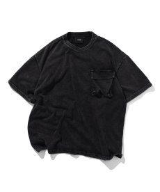 画像1: EL REIGN(エルレイン) / "FEAR" BLACK WASH SHORT SLEEVE (1)