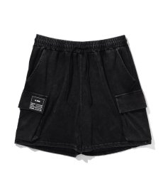 画像2: EL REIGN(エルレイン)  / "FEAR" BLACK WASH SHORTS (2)