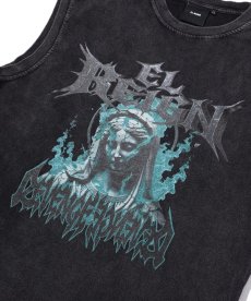 画像4: EL REIGN(エルレイン) / "ADVENT OF MARIA" BLACK WASH TANK (4)