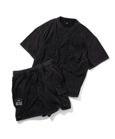 画像6: EL REIGN(エルレイン)  / "FEAR" BLACK WASH SHORTS (6)