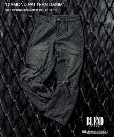 画像1: BLEND(ブレンド) / DIAMOND PATTERN DENIM (1)