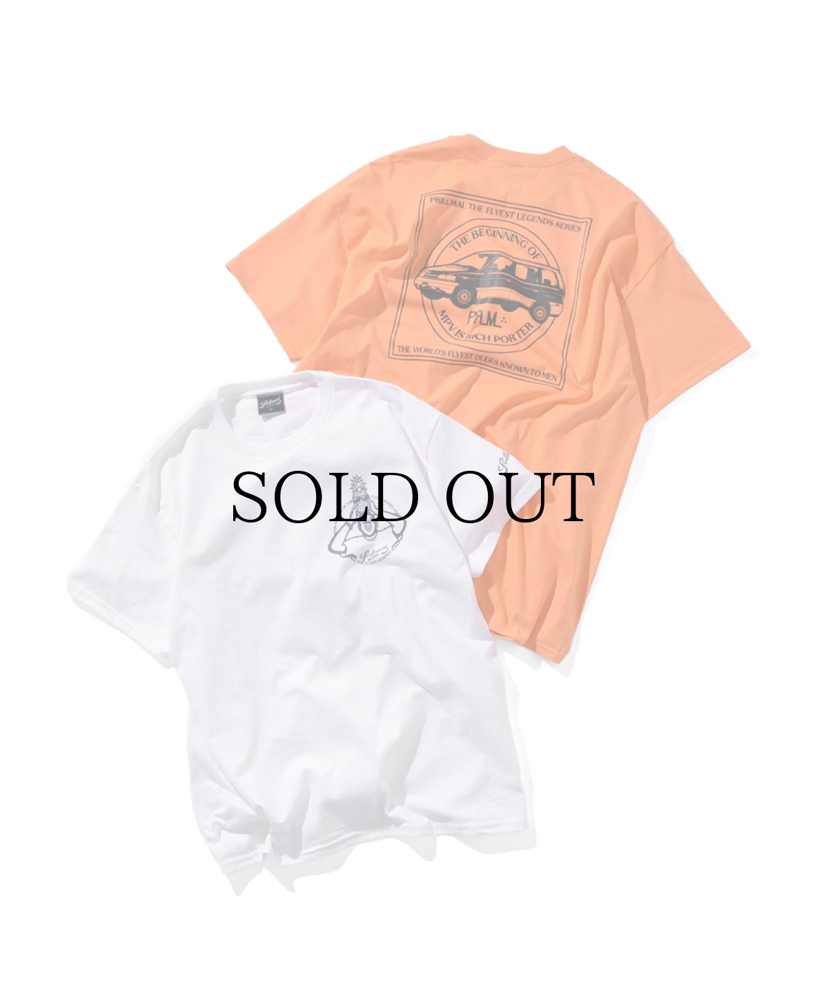 画像1: PRILLMAL(プリルマル) / ROLLIN' IN MPV 2nd !!! S/S T-SHIRTS (1)