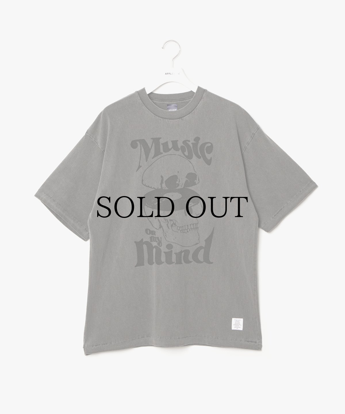 画像1: APPLEBUM(アップルバム) / “MUSIC MIND” T-shirt (1)