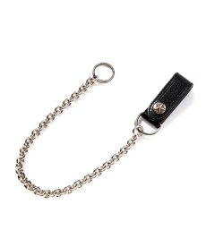 画像2: CALEE(キャリー) / SILVER STAR CONCHO LEATHER WALLET CHAIN (2)