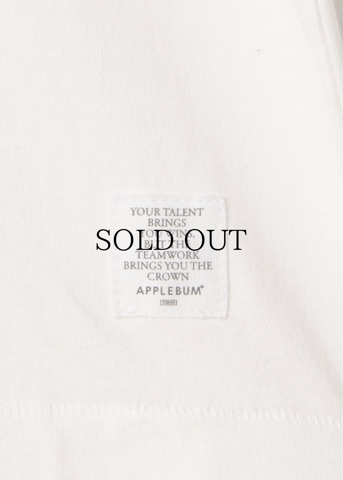 画像6: APPLEBUM(アップルバム) / “MUSIC MIND” T-shirt (6)