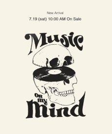 画像14: APPLEBUM(アップルバム) / “MUSIC MIND” T-shirt (14)