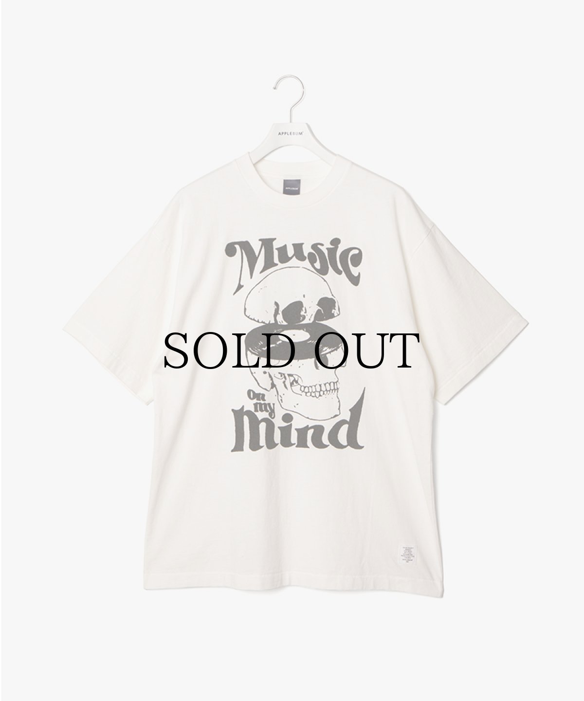 画像2: APPLEBUM(アップルバム) / “MUSIC MIND” T-shirt (2)
