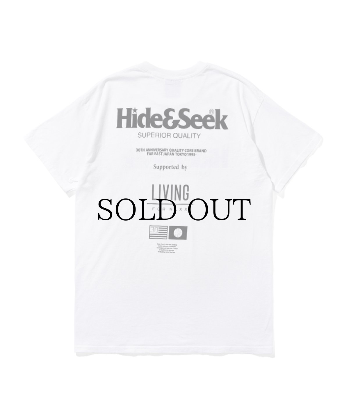 画像3: 【Limited】HIDEANDSEEK(ハイドアンドシーク) / HideandSeek × "H&S DEALER" 30th S/S Tee(Type-B) (3)