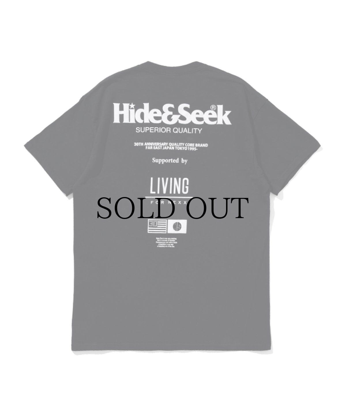 画像5: 【Limited】HIDEANDSEEK(ハイドアンドシーク) / HideandSeek × "H&S DEALER" 30th S/S Tee(Type-B) (5)