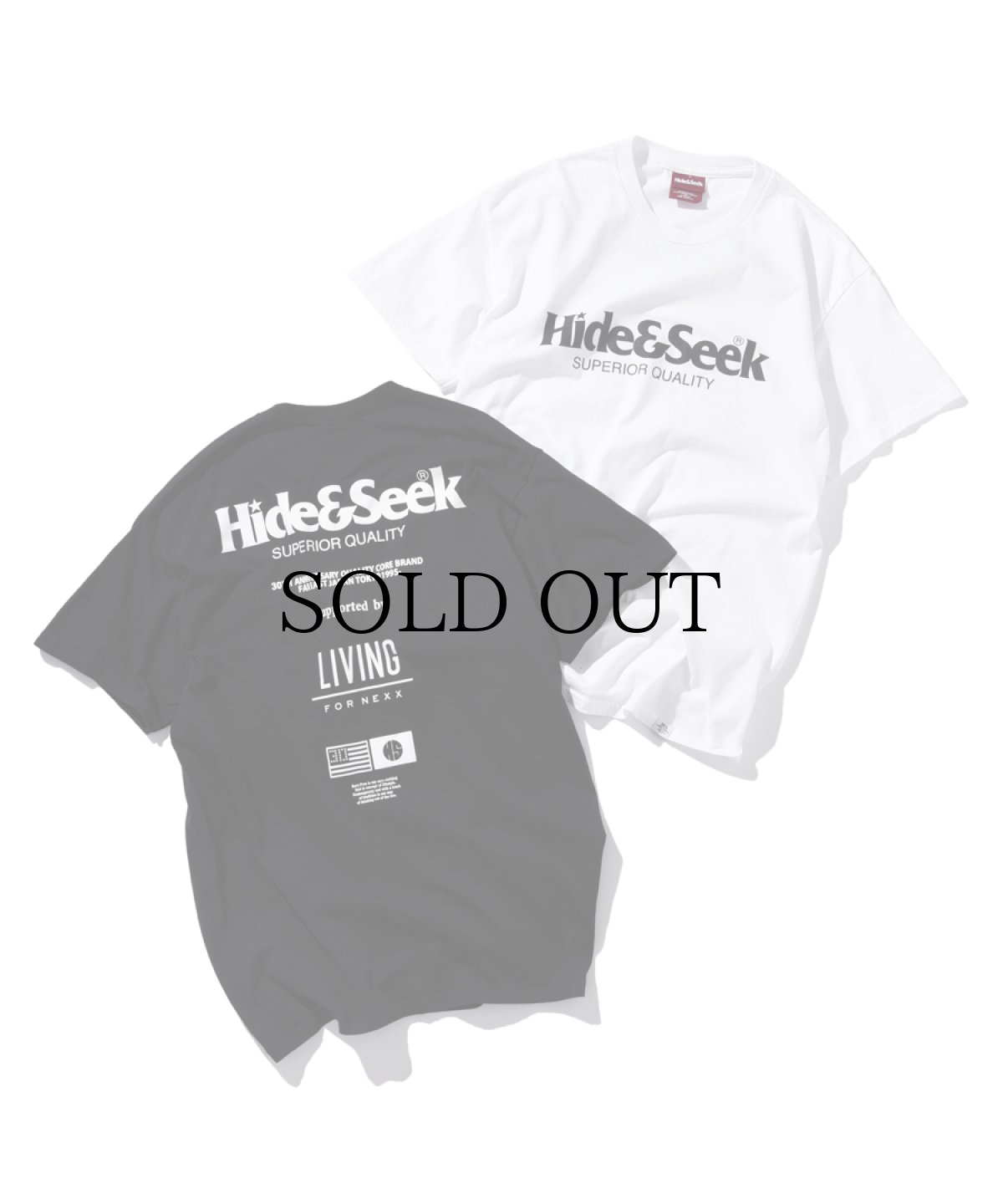画像1: 【Limited】HIDEANDSEEK(ハイドアンドシーク) / HideandSeek × "H&S DEALER" 30th S/S Tee(Type-B) (1)