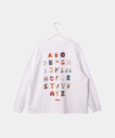 画像2: APPLEBUM(アップルバム) / “Alphabet” L/S T-shirt (2)