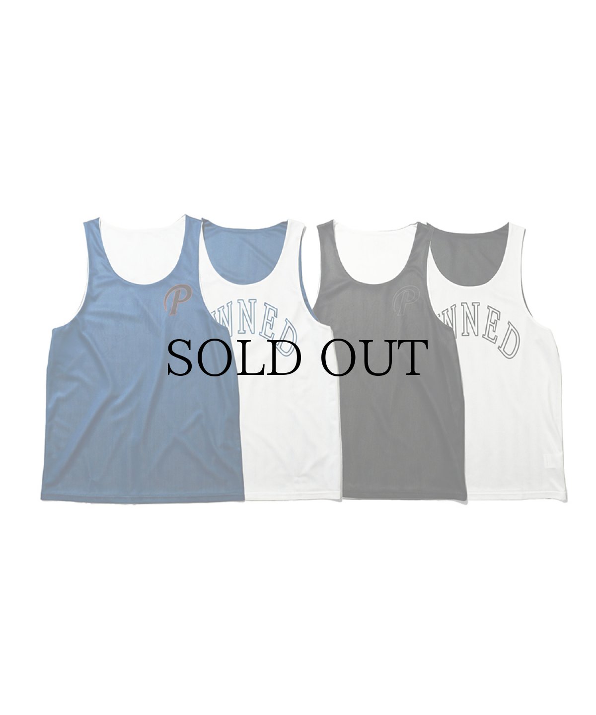 画像1: PWNED(パウンド) / REVERSIBLE LOGO BASKETBALL SHIRT (1)