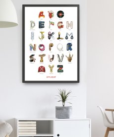 画像1: APPLEBUM(アップルバム) / “Alphabet” A1 Poster (1)