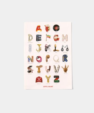 APPLEBUM(アップルバム) ポスター “Alphabet” A1 Poster